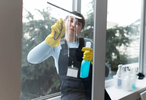 Nettoyage de vitres intérieures et extérieures à Saint-Vidal